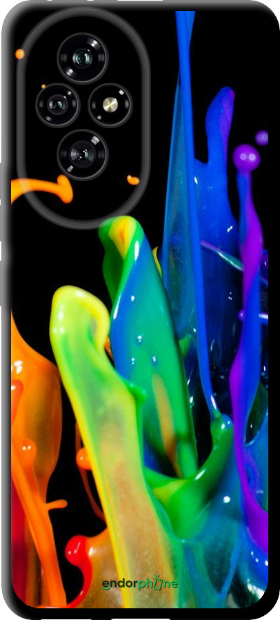 TPU чехол брызги краски для Huawei Honor 200 - 3957b-3731 изображение 
