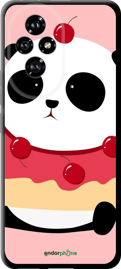 TPU чехол Панда с пончиком для Huawei Honor 200 - 3991b-3731 изображение 