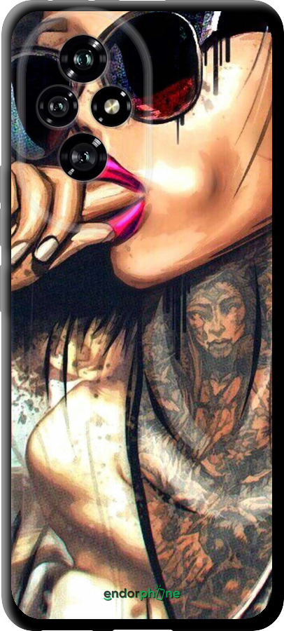 TPU чехол Девушка в тату для Huawei Honor 200 - 4001b-3731 изображение 