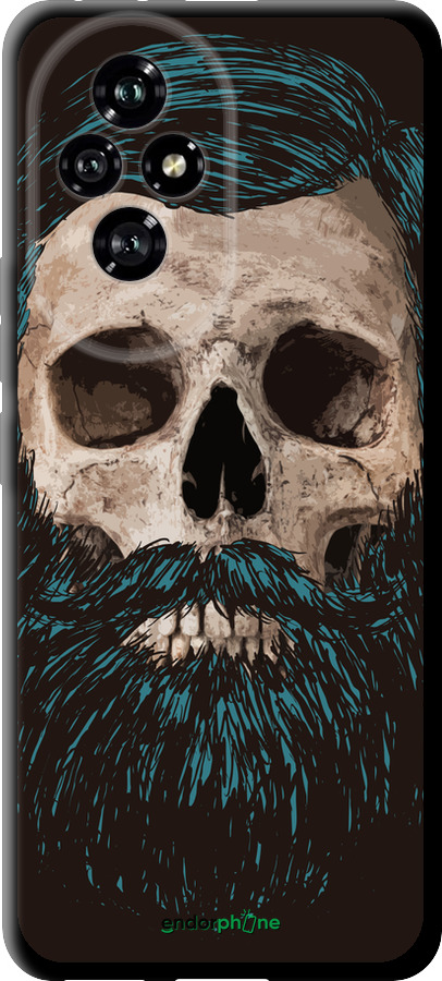 TPU чехол Череп с бородой для Huawei Honor 200 - 4102b-3731 изображение 