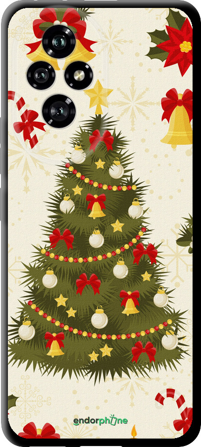 TPU чехол Новогодняя елка для Huawei Honor 200 - 4198b-3731 изображение 