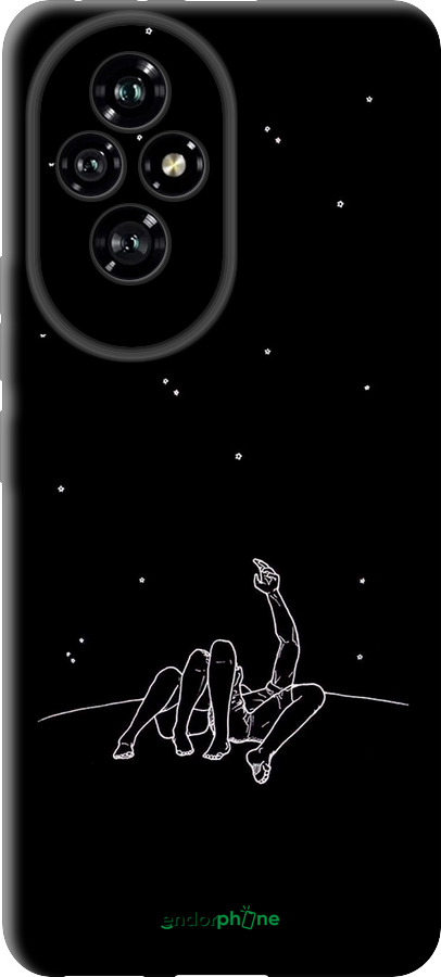 TPU чехол Романтика для Huawei Honor 200 - 4306b-3731 изображение 