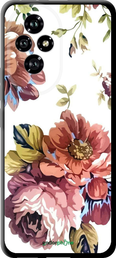 TPU чехол Vintage flowers для Huawei Honor 200 - 4333b-3731 изображение 