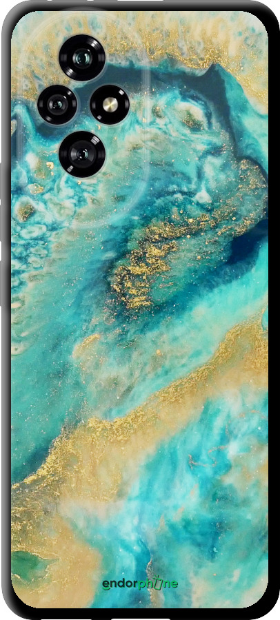 TPU чехол Green marble для Huawei Honor 200 - 4365b-3731 изображение 