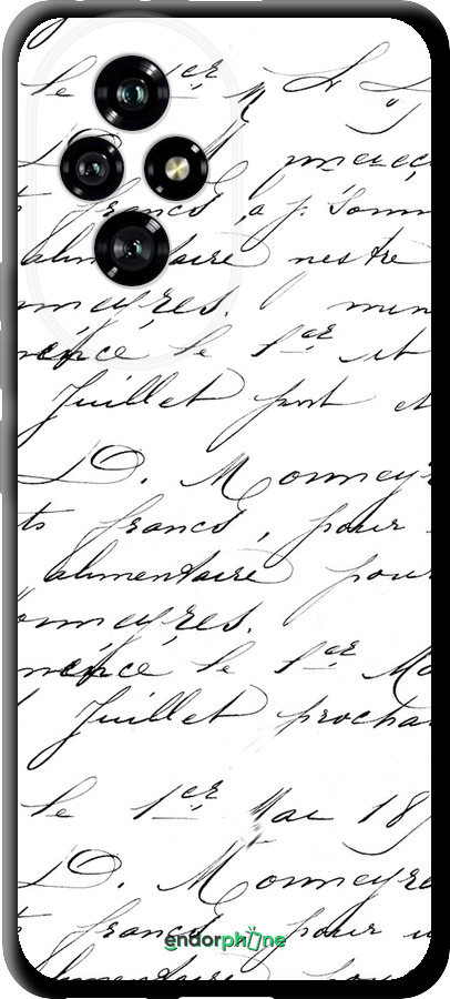 TPU чехол Прописной шрифт для Huawei Honor 200 - 4475b-3731 изображение 