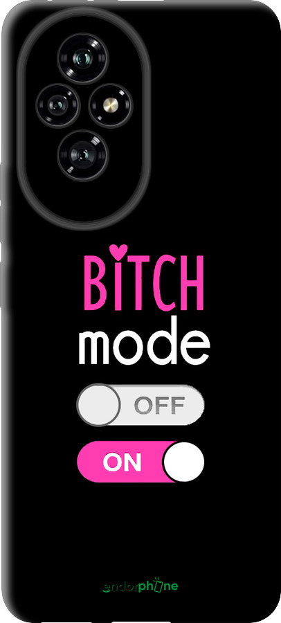 TPU чехол Bitch mode для Huawei Honor 200 - 4548b-3731 изображение 