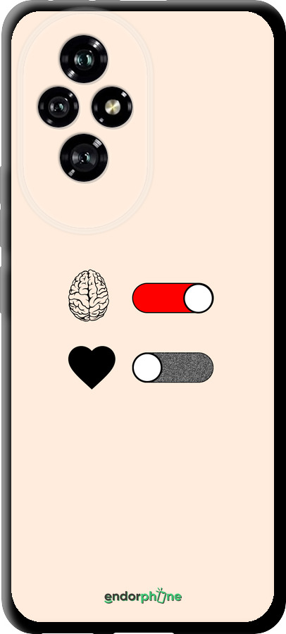 TPU чехол Любовь и ум для Huawei Honor 200 - 4553b-3731 изображение 