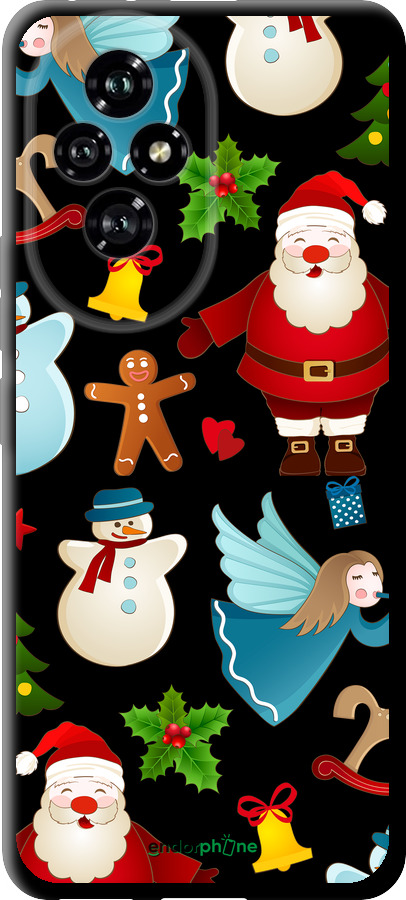 TPU чехол Новогодний 1 для Huawei Honor 200 - 4614b-3731 изображение 
