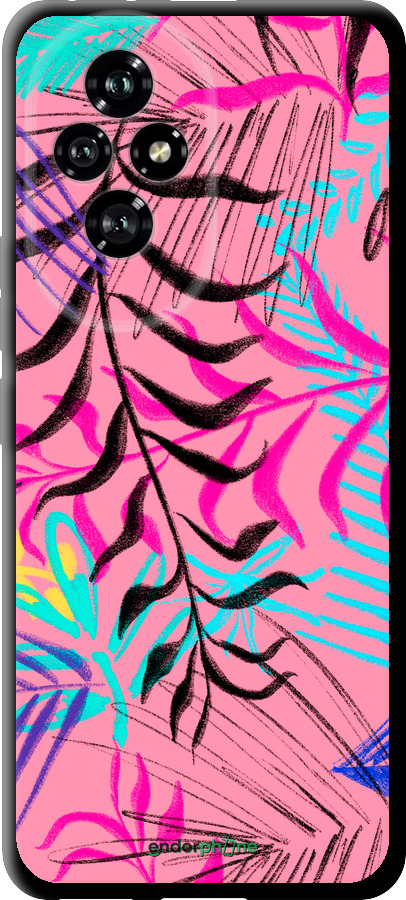 TPU чехол Растительный узор 2 для Huawei Honor 200 - 4740b-3731 изображение 