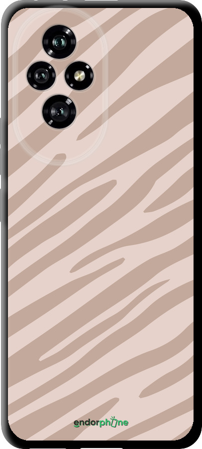 TPU чехол Зебра беж для Huawei Honor 200 - 4875b-3731 изображение 