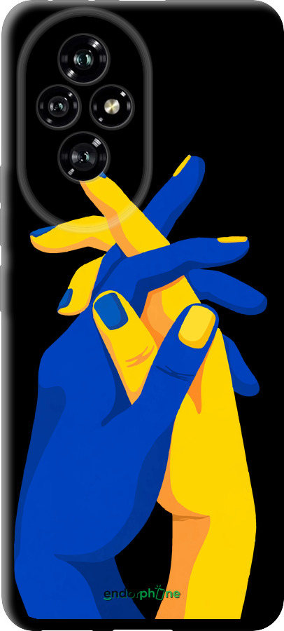 TPU чехол Stand With Ukraine для Huawei Honor 200 - 5255b-3731 изображение 