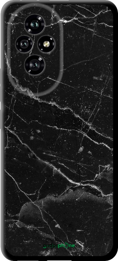 TPU чехол Черный мрамор v2 для Huawei Honor 200 - 5568b-3731 изображение 