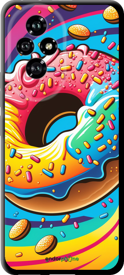 TPU чехол Пончик радуга для Huawei Honor 200 - 5584b-3731 изображение 