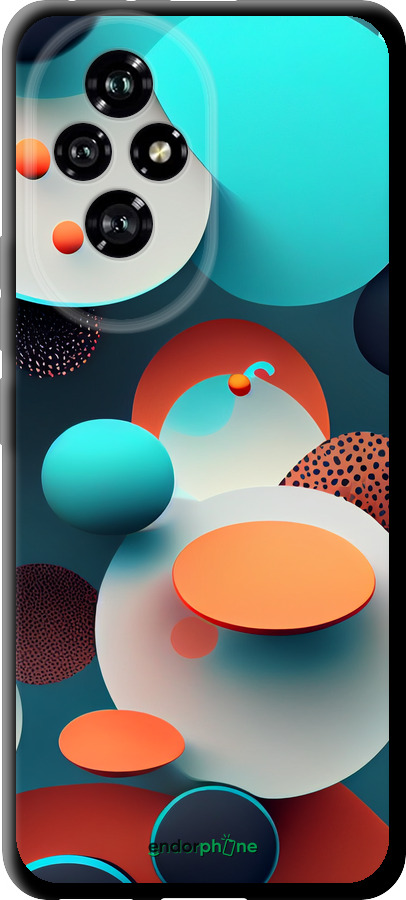 TPU чехол Горошек абстракция для Huawei Honor 200 - 5608b-3731 изображение 