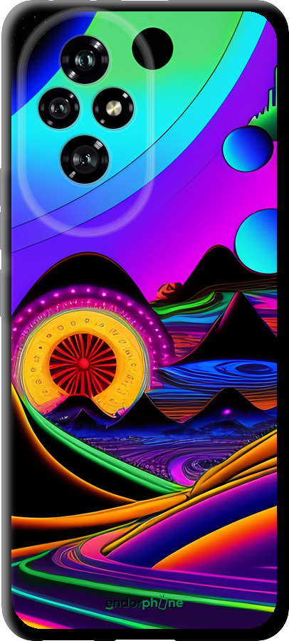 TPU чехол Абстракция v3 для Huawei Honor 200 - 5620b-3731 изображение 