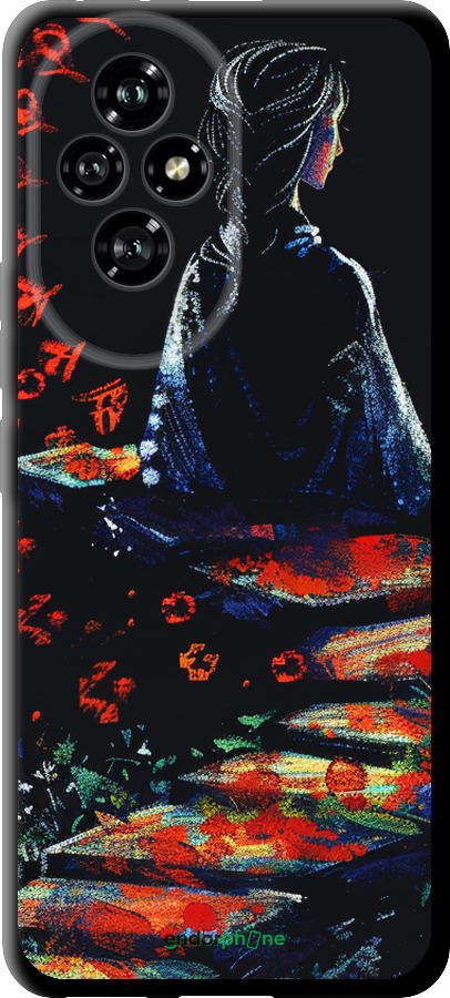 TPU чехол Мечтательная девушка для Huawei Honor 200 - 6042b-3731 изображение 