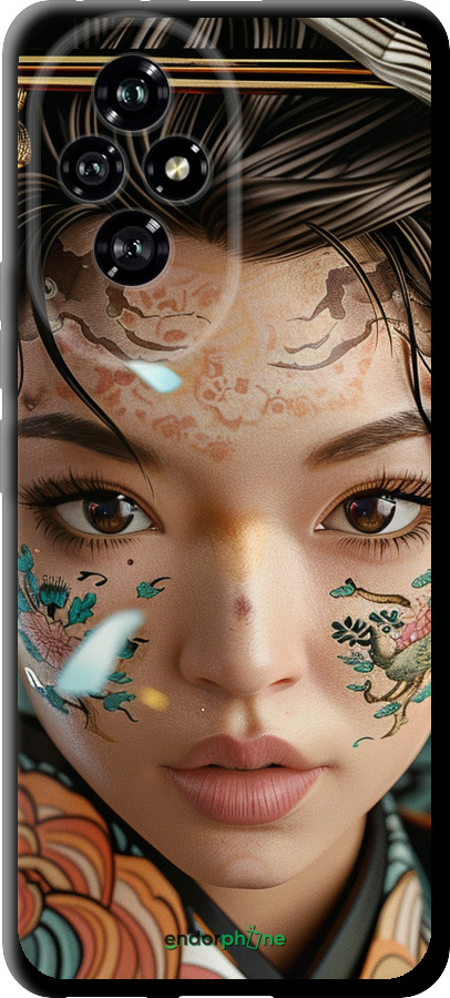 TPU чехол Взгляд души самурая для Huawei Honor 200 - 6076b-3731 изображение 