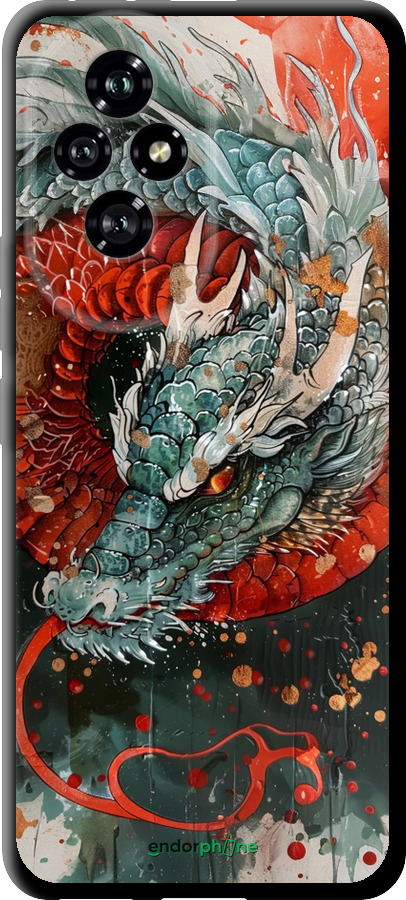 TPU чехол Стихия огня для Huawei Honor 200 - 6101b-3731 изображение 