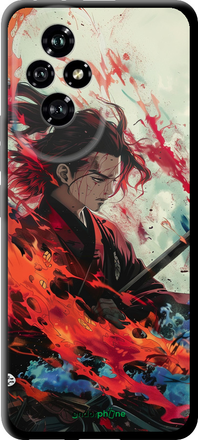 TPU чехол Битва стихий для Huawei Honor 200 - 6110b-3731 изображение 