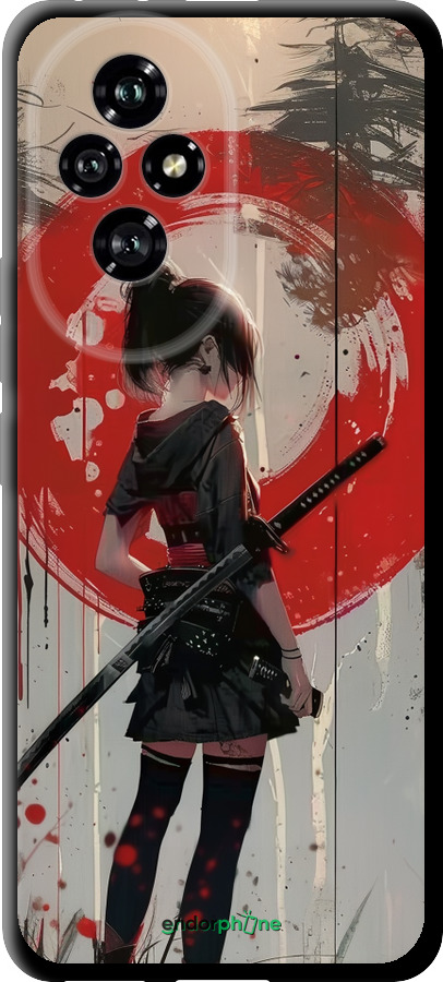 TPU чехол Сумерки воина: Танец с катаной для Huawei Honor 200 - 6123b-3731 изображение 