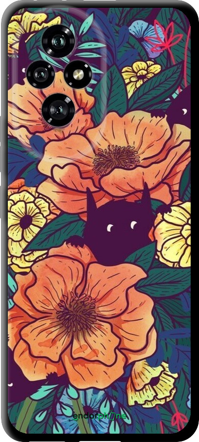 TPU чехол С изображением полевых цветов для Huawei Honor 200 - 6419b-3731 изображение 