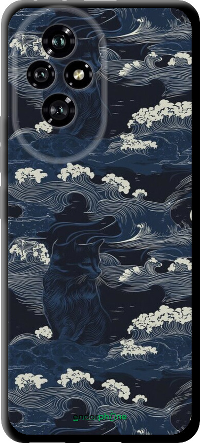 TPU чехол Морська тематика у стилі арт-деко для Huawei Honor 200 - 6520b-3731 изображение 