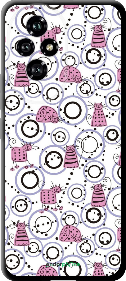 TPU чехол Смешные коты для Huawei Honor 200 - 907b-3731 изображение 