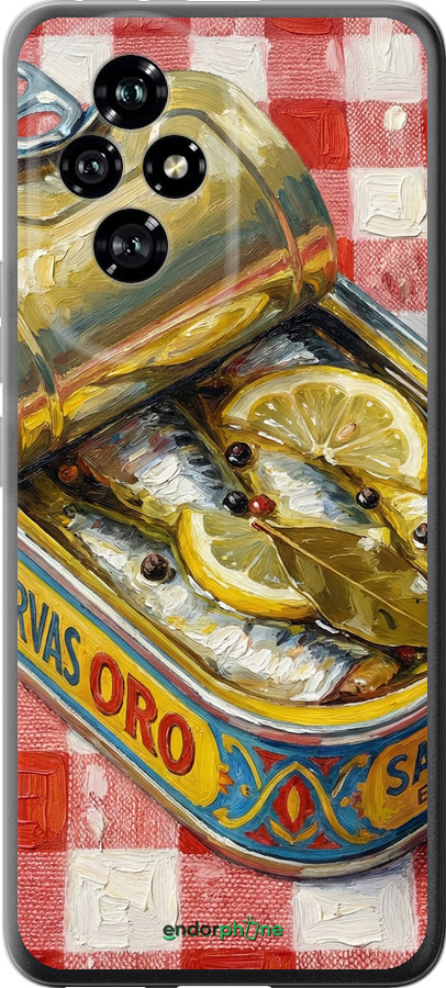 Силіконовий чехол Vintage Sardine Tin Phone для Huawei Honor 200 - 6772u-3731 изображение 