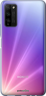 Силиконовый чехол 'Прозрачный' для Huawei Honor 30 Lite изображение 8