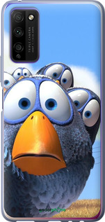 Силіконовий чехол Angry Birds для Huawei Honor 30 Lite - 6008u-2074 изображение 
