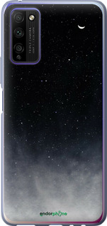 Силиконовый чехол Сині хмари, Синій місяць для Huawei Honor 30 Lite - 6396u-2074 изображение 