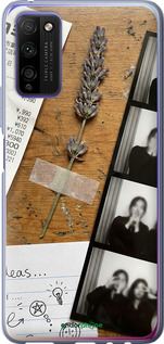 Силиконовый чехол Aesthetic Scrapbook Collage для Huawei Honor 30 Lite - 6773u-2074 изображение 