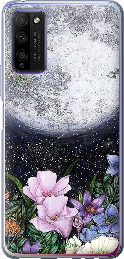 Силиконовый чехол Полночь в саду для Huawei Honor 30 Lite - 6259u-2074 изображение 