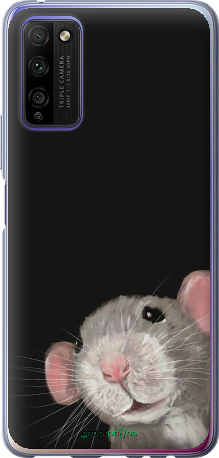 Силіконовий чехол The Peeking Rat для Huawei Honor 30 Lite - 6442u-2074 изображение 