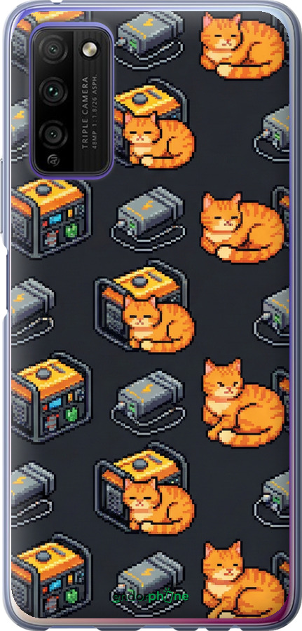 Силиконовый чехол Autonomous Zone для Huawei Honor 30 Lite - 6771u-2074 изображение 