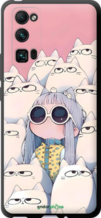 TPU чехол Малышка с котами для Huawei Honor 30 Pro - 6295b-1920 изображение 