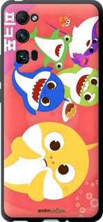 TPU чехол Бейби Шаркс для Huawei Honor 30 Pro - 6305b-1920 изображение 