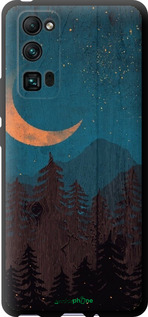 TPU чехол Звездный лес для Huawei Honor 30 Pro - 6480b-1920 изображение 