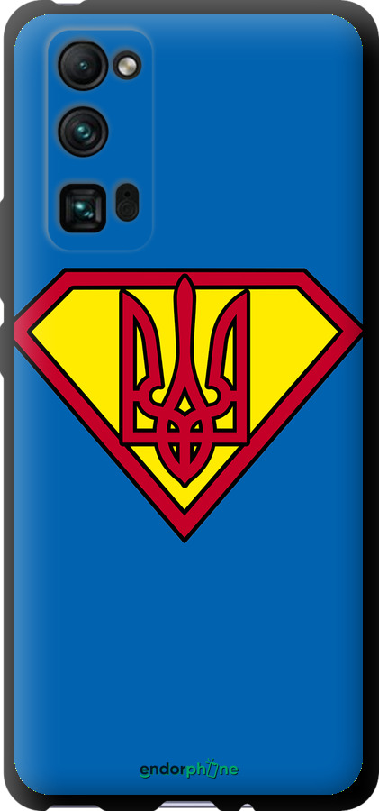 TPU чехол Супер Тризуб для Huawei Honor 30 Pro - 1164b-1920 изображение 