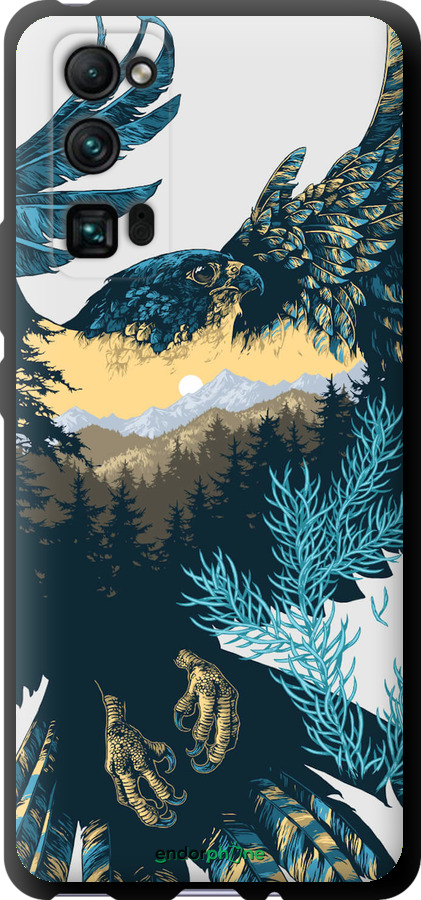 TPU чехол Арт-орел на фоні природи для Huawei Honor 30 Pro - 3983b-1920 изображение 