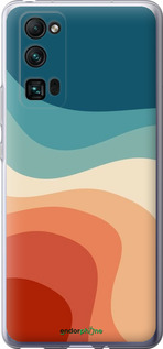 Силіконовий чехол У стилі ретро з хвилями для Huawei Honor 30 Pro - 6531u-1920 изображение 