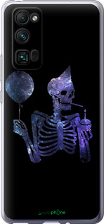 Силіконовий чехол Скелетне мистецтво для Huawei Honor 30 Pro - 6536u-1920 изображение 