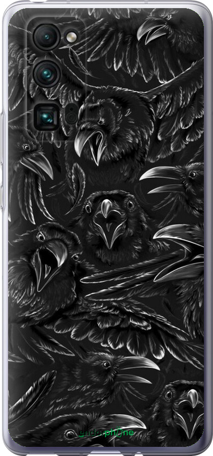 Силіконовий чехол Вороня лють для Huawei Honor 30 Pro - 6474u-1920 изображение 