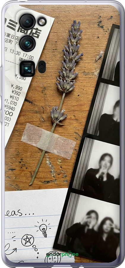 Силиконовый чехол Aesthetic Scrapbook Collage для Huawei Honor 30 Pro - 6773u-1920 изображение 
