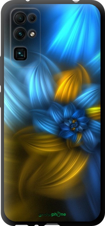 

TPU чорний чохол "Візерунок 46" для Huawei Honor 30, Синій