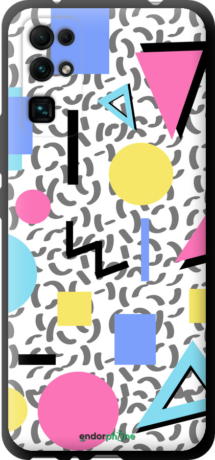 TPU чехол Color shapes для Huawei Honor 30 - 4893b-1921 изображение 