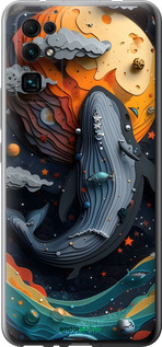 Силіконовий чехол Кит у космосі для Huawei Honor 30 - 6328u-1921 изображение 