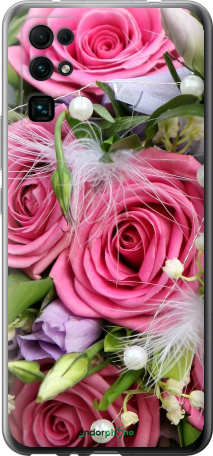 

Силіконовий чохол "Ніжність" для Huawei Honor 30, Рожевий
