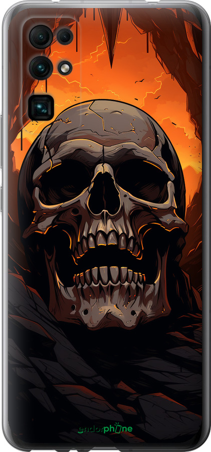 Силіконовий чехол Черв пещері для Huawei Honor 30 - 5959u-1921 изображение 
