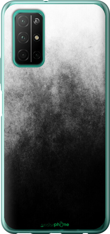 Силіконовий чехол Абстрактна композиція у сірих тонах для Huawei Honor 30S - 6477u-1897 изображение 